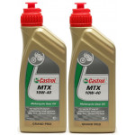 Castrol MTX 10W-40 Motorrad-Getriebeöl 2x 1l = 2 Liter