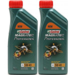 Castrol Magnatec Professional A3 5W-40 Motoröl 2x 1l = 2 Liter