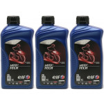 Elf Moto 2 tech 2T vollsynthetisches Motorrad Motoröl 3x 1l = 3 Liter