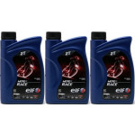 Elf Moto 2 Race 2-T vollsynthetisches 100% Ester Motorrad Motoröl 3x 1l=3 Liter
