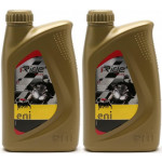 ENI i-Ride racing 2t vollsynthetisches Motorrad Motoröl 2x 1l = 2 Liter