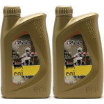 Eni i-Ride racing offroad 10W-50 synthetisches Motorrad Motoröl 2x 1l = 2 Liter