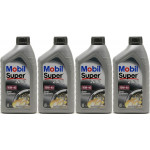 Mobil Super 2000 X1 10W-40 Diesel & Benziner Motoröliter 4x 1l = 4 Liter