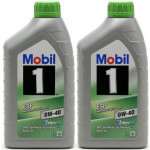 Mobil 1 ESP x3 0W-40 Motoröl 2x 1l = 2 Liter