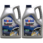 Mobil Super 1000 X1 15W-40 Motoröl 2x 5 = 10 Liter