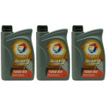 Total Quartz Racing 10W-60 Motoröl 3x 1l = 3 Liter