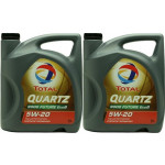 Total Quartz INEO EcoB 5W-20 Motoröl 2x 5 = 10 Liter