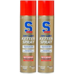 S100 Dry Lube Kettenspray 2x 400 Milliliter