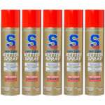 S100 Dry Lube Kettenspray 5x 400 Milliliter