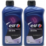 Elf Renaultmatic D3 SYN Automatik Getriebeöl 2x 1l = 2 Liter