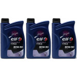 Elf Tranself Type B 80W-90 Getriebeöl 3x 1l = 3 Liter