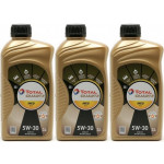 TOTAL Quartz Ineo MC3 5W-30 Motoröl 3x 1l = 3 Liter