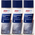 Eurolub Kupferpaste Spray 3x 400 Milliliter