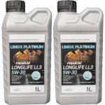 LIMOX Platinum Longlife LL3 5W-30 Motoröl 2x 1l = 2 Liter