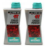 MOTOREX 4T Cross Power SAE 10W-60 Motorrad Motoröl 2x 1l = 2 Liter