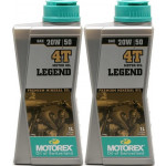 MOTOREX 4T Legend SAE 20W-50 Motorrad Motoröl 2x 1l = 2 Liter