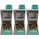 MOTOREX 4T Legend SAE 20W-50 Motorrad Motoröl 3x 1l = 3 Liter