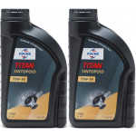 FUCHS TITAN Sintopoid 75W-90 Getriebeöl 2x 1l = 2 Liter