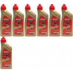 Castrol Power 1 Scooter 2T teilsynthetisches Motorrad Motoröl 7x 1l = 7 Liter