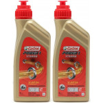 Castrol Power 1 Scooter 4T Motorrad Motoröl 5W-40 2x 1l = 2 Liter