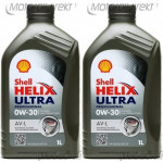Shell Helix Ultra Professional AV-L 0W-30 PKW-Motoröl 2x 1l = 2 Liter