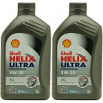 Shell Helix Ultra Professional AG 5W-30 Motoröl 2x 1l = 2 Liter