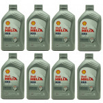 Shell Helix HX8 ECT 5W-30 Motoröl 8x 1l = 8 Liter