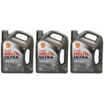 Shell Helix Ultra Racing 10W-60 Motoröl 3x 4l = 12 Liter