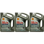 Shell Helix Ultra ECT C3 5W-30 PKW-Motoröl 3x 5 = 15 Liter