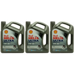 Shell Helix Ultra Professional AG 5W-30 Motoröl 3x 5 = 15 Liter