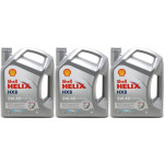 Shell Helix HX8 ECT 5W-40 Motoröl 3x 5 = 15 Liter