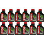 Motul Scooter Expert 2T teilsynthetisches Motorrad Motoröl 12x 1l = 12 Liter