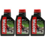 Motul Scooter Expert 2T teilsynthetisches Motorrad Motoröl 3x 1l = 3 Liter