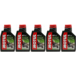 Motul Scooter Expert 2T teilsynthetisches Motorrad Motoröl 5x 1l = 5 Liter