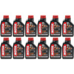 Motul 7100 ester 10W-60 4T Motorrad Motoröl 12x 1l = 12 Liter