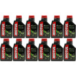 Motul 5100 ester 10W-40 4T Motorrad Motoröl 12x 1l = 12 Liter