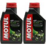 Motul 5100 ester 10W-40 4T Motorrad Motoröl 2x 1l = 2 Liter