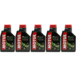 Motul 5100 ester 10W-40 4T Motorrad Motoröl 5x 1l = 5 Liter