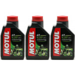 Motul 5100 ester 15W-50 4T Motorrad Motoröl 3x 1l = 3 Liter