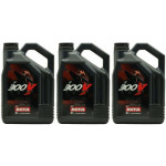 Motul 300V Factory Line ESTER Core 10W-40 4T Motorrad Motoröl 3x 4l = 12 Liter