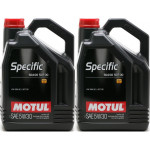 Motul Specific 5W-30 VW 504 00 - VW 507 00 Motoröl 2x 5 = 10 Liter