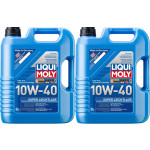 Liqui Moly 1301 Super Leichtlauföl 10W-40 Diesel & Benziner Motoröl 2x5=10 Liter