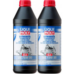 Liqui Moly 3658 Getriebeöl GL5 75W-80 2x 1l = 2 Liter