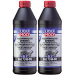 Liqui Moly 1414 Vollsynthetisches Getriebeöl GL5 SAE 75W-90 2x 1l = 2 Liter