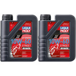 Liqui Moly 1525 Racing Synth 4T 10W-60 Motorrad Motoröl 2x 1l = 2 Liter