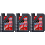 Liqui Moly 1525 Racing Synth 4T 10W-60 Motorrad Motoröl 3x 1l = 3 Liter