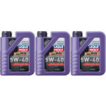 Liqui Moly 1306 Synthoil High Tech 5W-40 Motoröl 3x 1l = 3 Liter