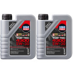 Liqui Moly 3740 5W-30 Top Tec 4300 Motoröl 2x 1l = 2 Liter
