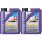 Liqui Moly 3863 Leichtlauf High Tech 5W-40 Motoröl 2x 1l = 2 Liter