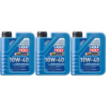 Liqui Moly 1300 Super Leichtlauföl 10W-40 Diesel & Benziner 3x 1l = 3 Liter